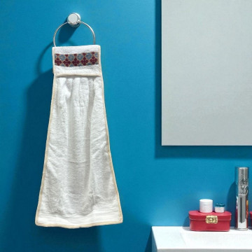 Basin Towel Snowflake