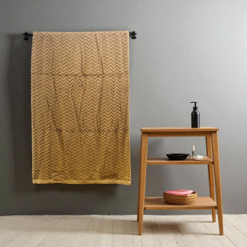 Bath Sheet Golden Jacquard