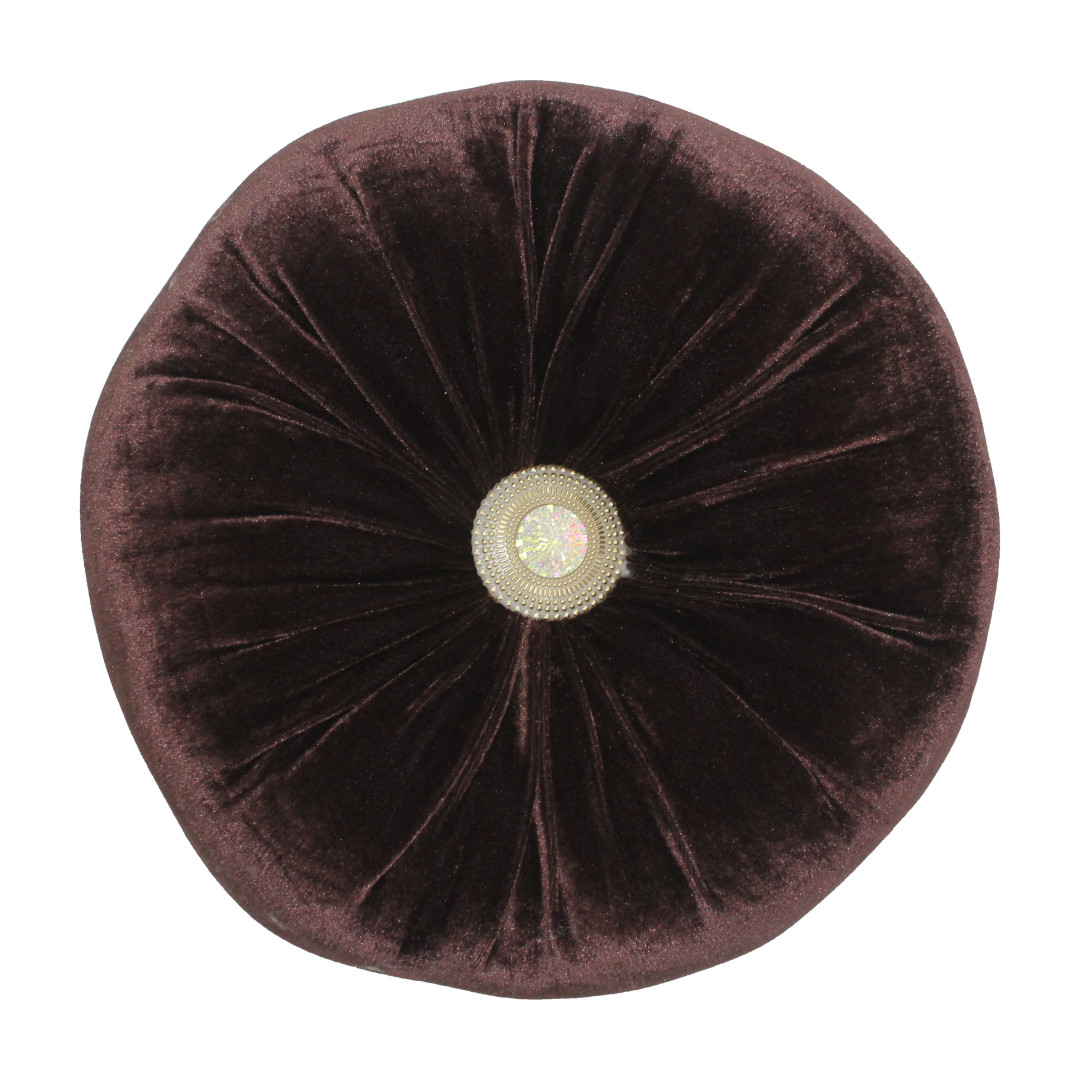 Round Pillow Chocolate