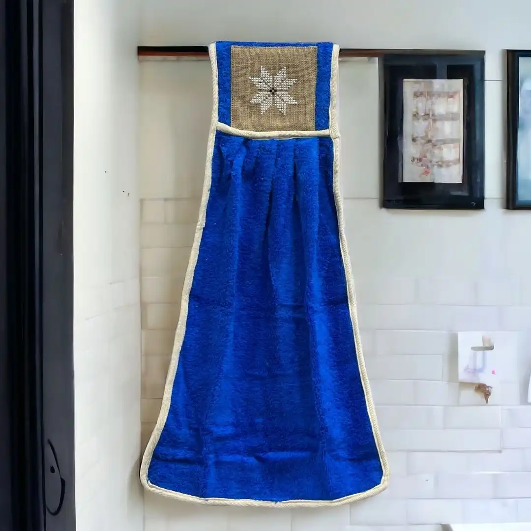 Basin Towel Power Blue