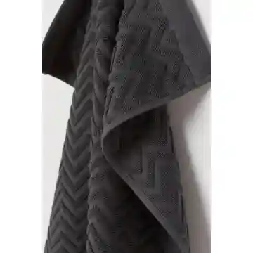 Bath Towel Ash Jacquard