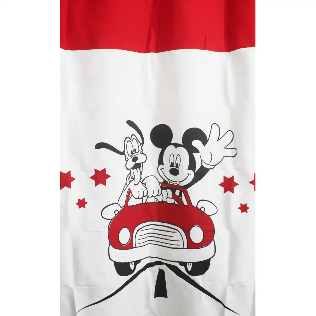 Curtain Mickey Pluto