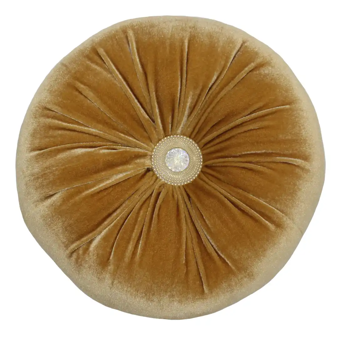 Round Pillow Golden