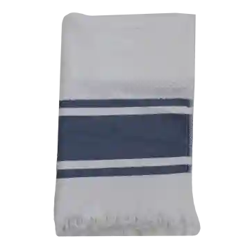 Hand Towel Sky Blue Border